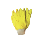 GUANTE ANTICORTE AMARILLO CORTO PUÑO TEJIDO