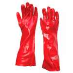 GUANTE PVC 18-45 CM ROJO